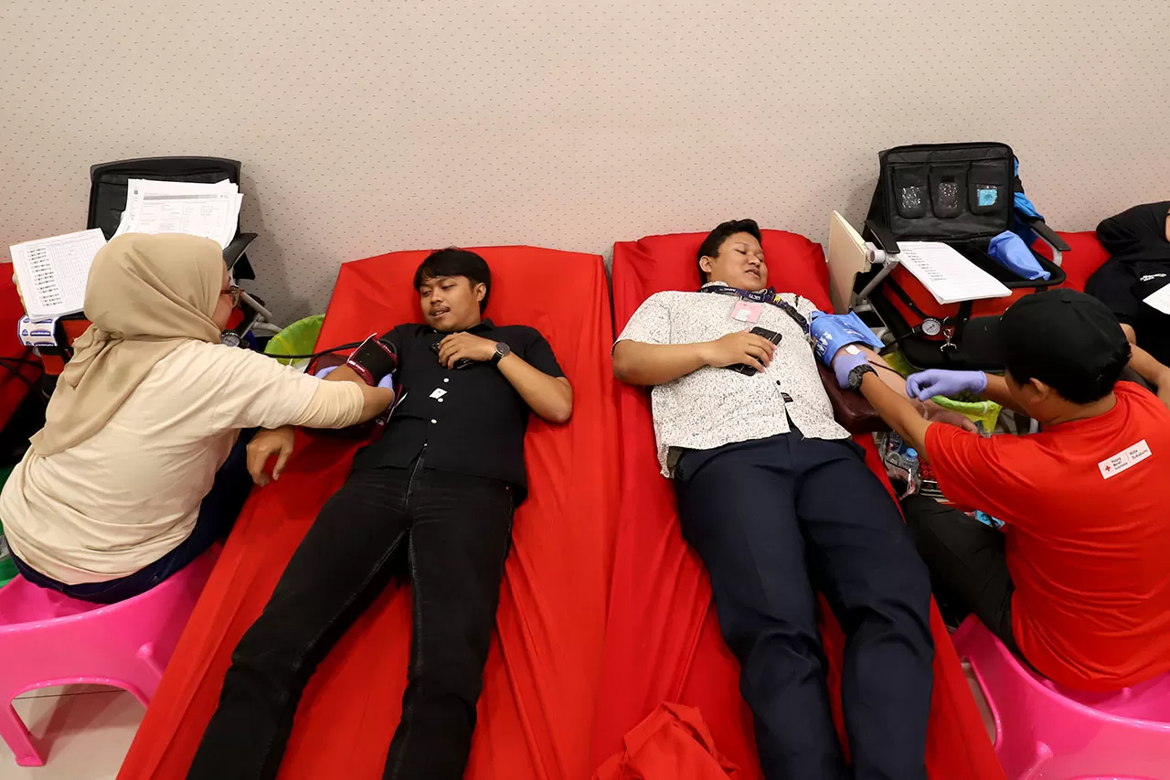 MNC Peduli dan PMI Sukabumi...