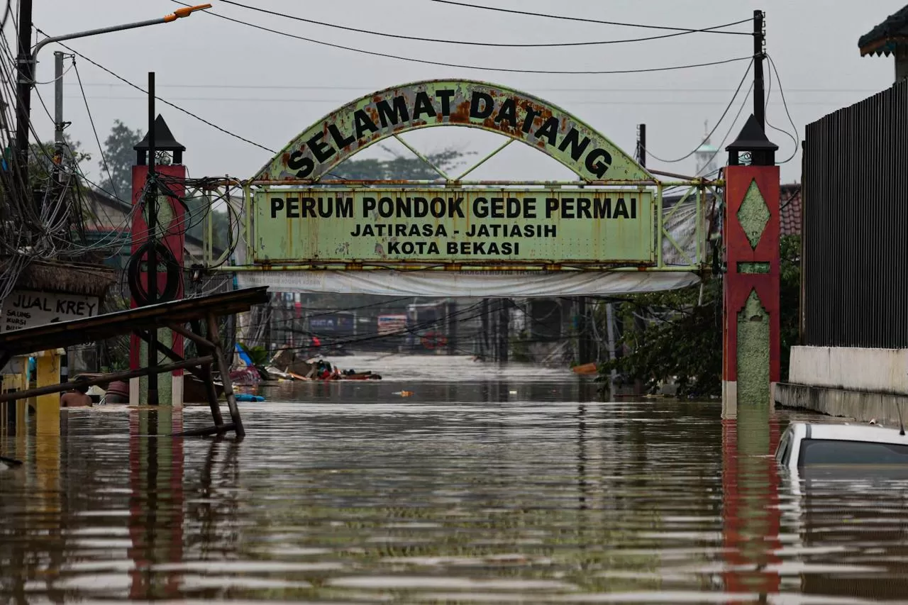 Penampakan Banjir Setinggi...