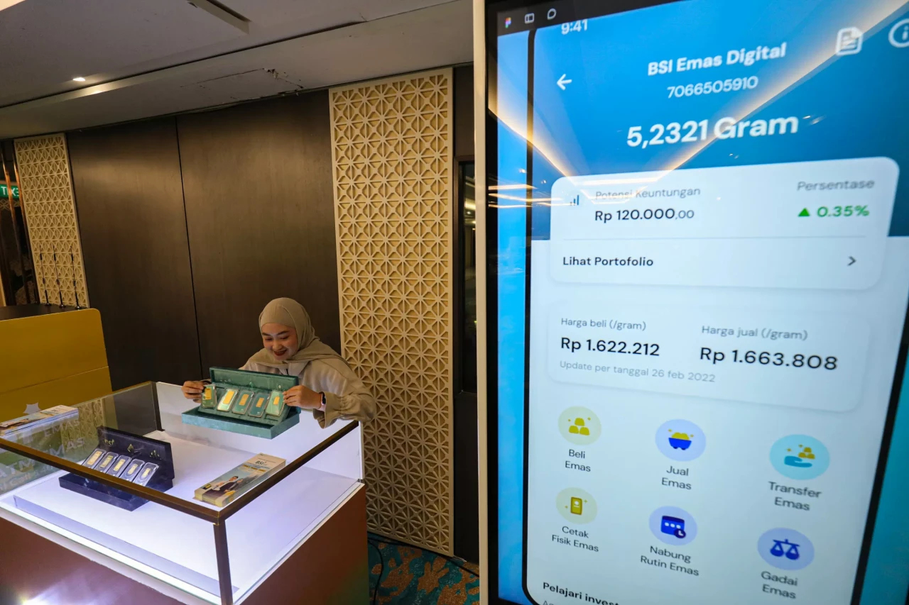 Layanan Bank Emas BSI...