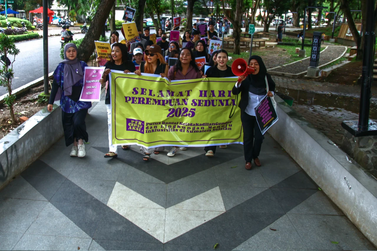Potret Aksi Hari Perempuan...