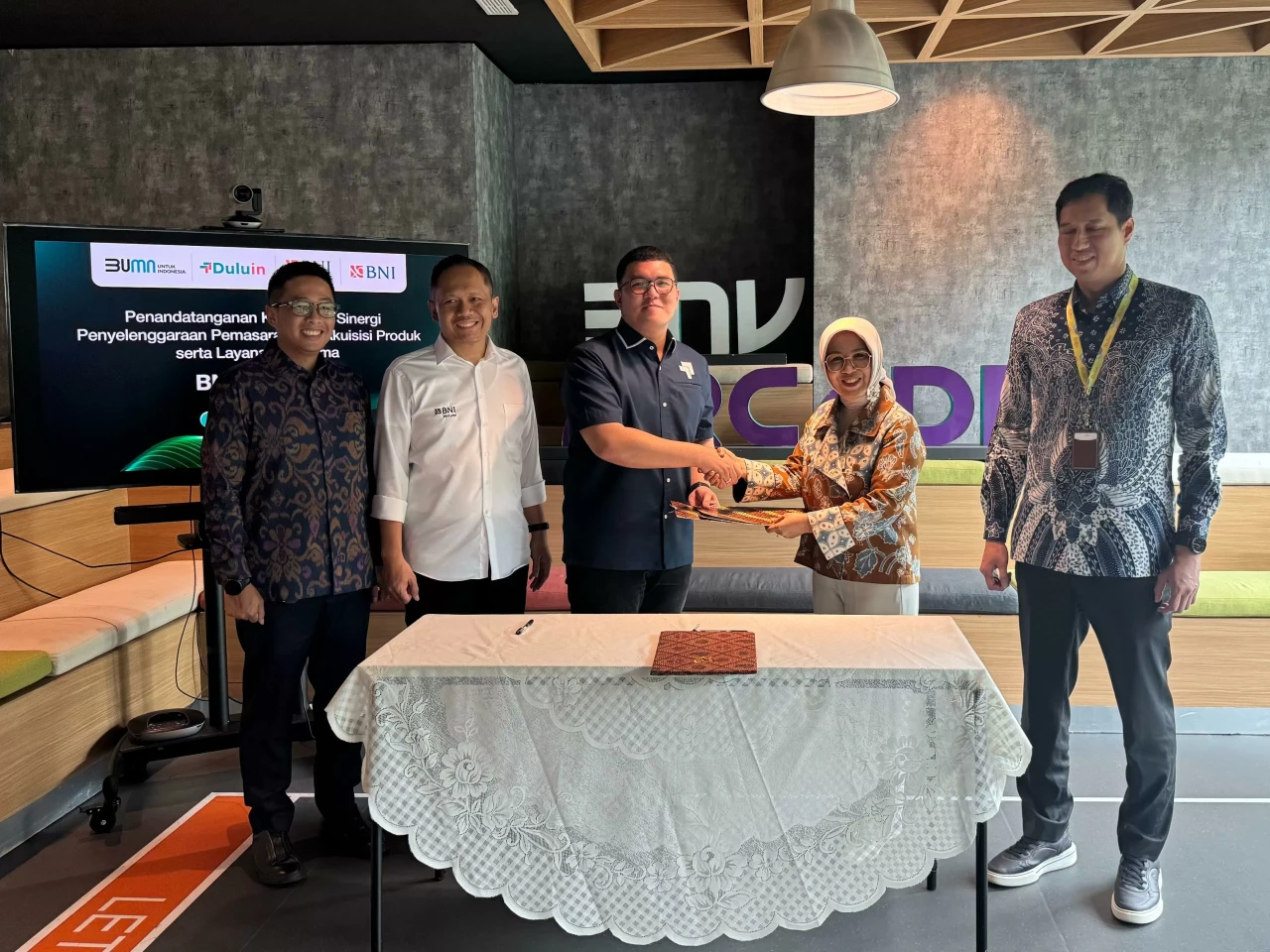 BNI Gandeng Duluin Perluas...