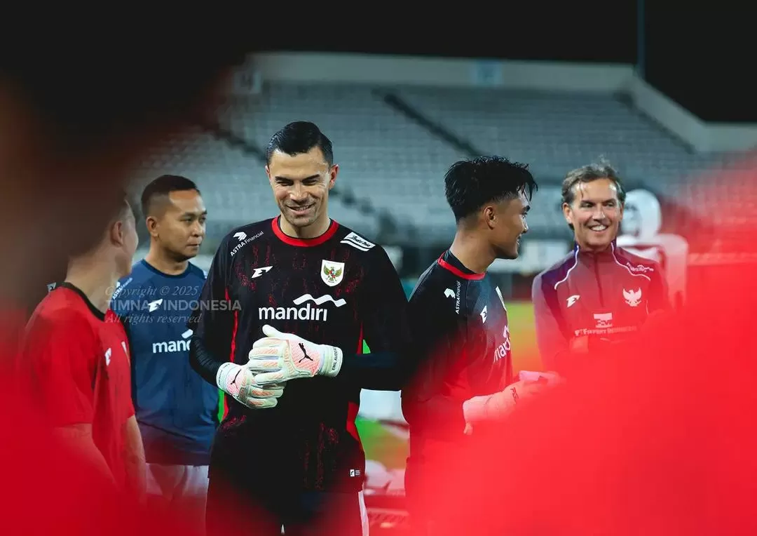 Timnas Indonesia Latihan...