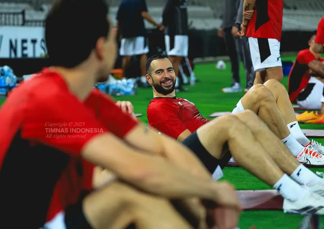 Timnas Indonesia Latihan...