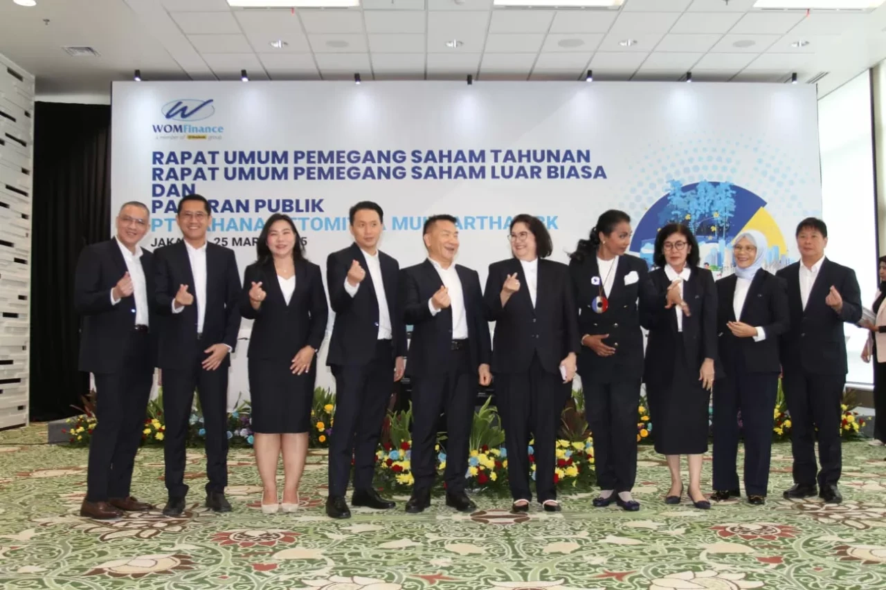 WOM Finance Gelar RUPST...