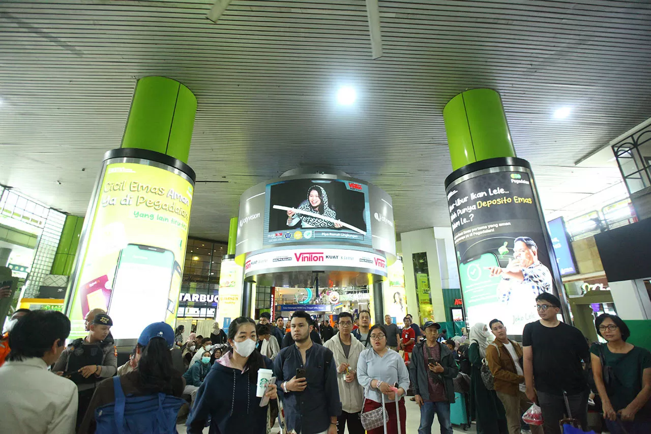 Arus Mudik di Stasiun...