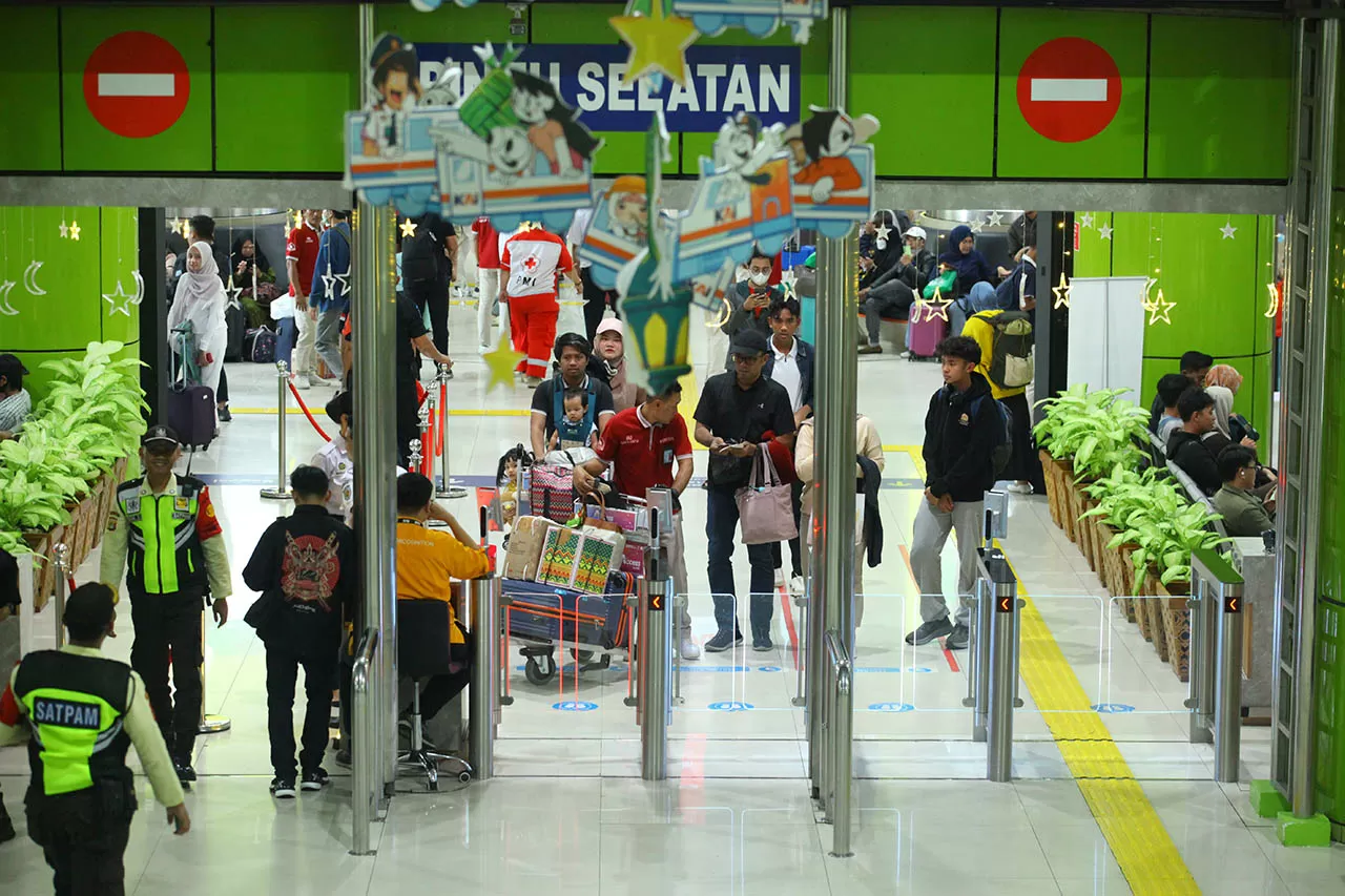 Arus Mudik di Stasiun...