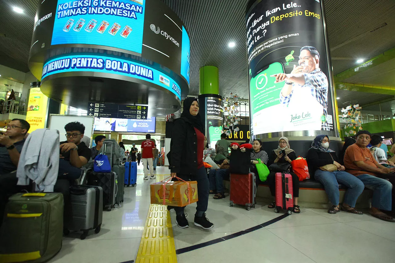 Arus Mudik di Stasiun...
