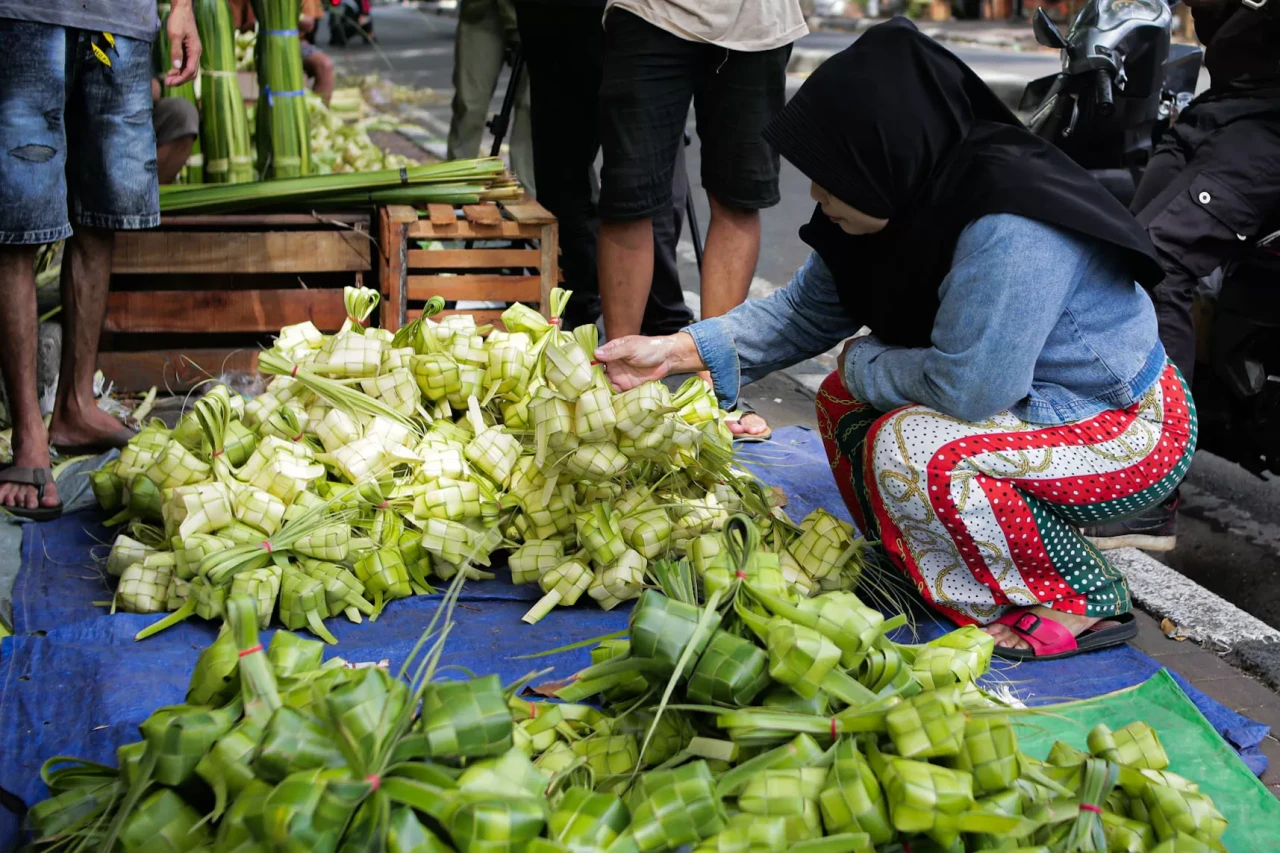 Penjualan Kulit Ketupat...