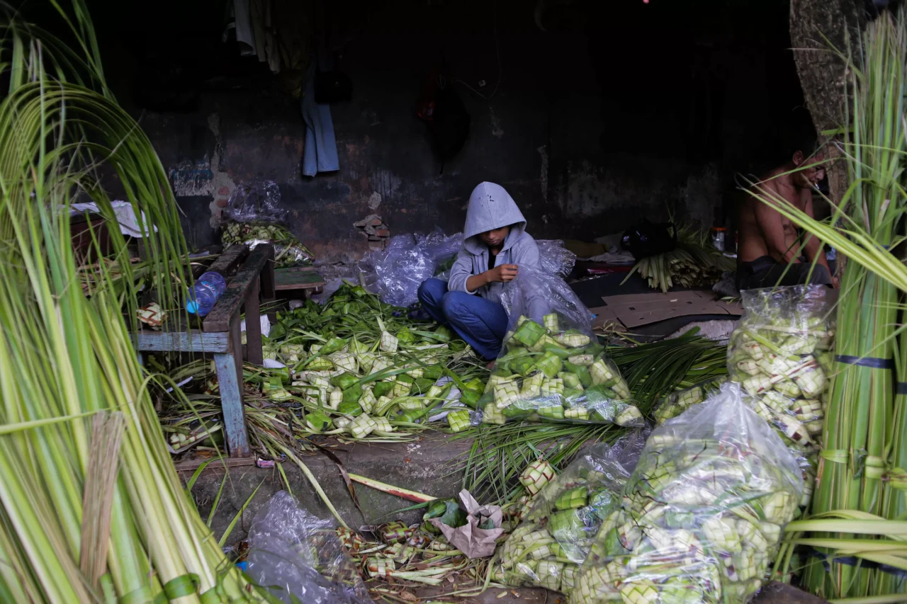 Penjualan Kulit Ketupat...