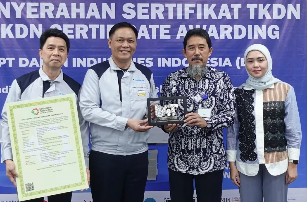 Daikin Indonesia Terima...