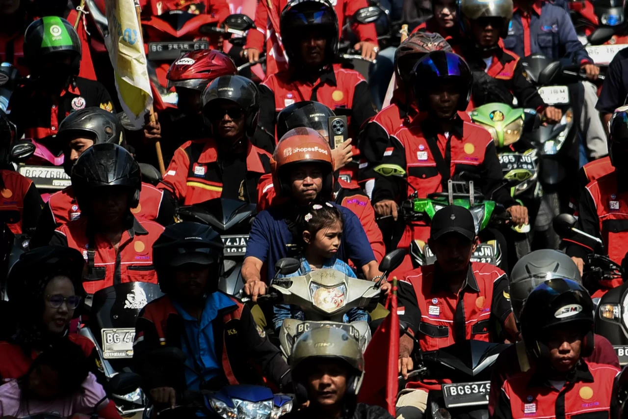 Potret Aksi Hari Buruh...