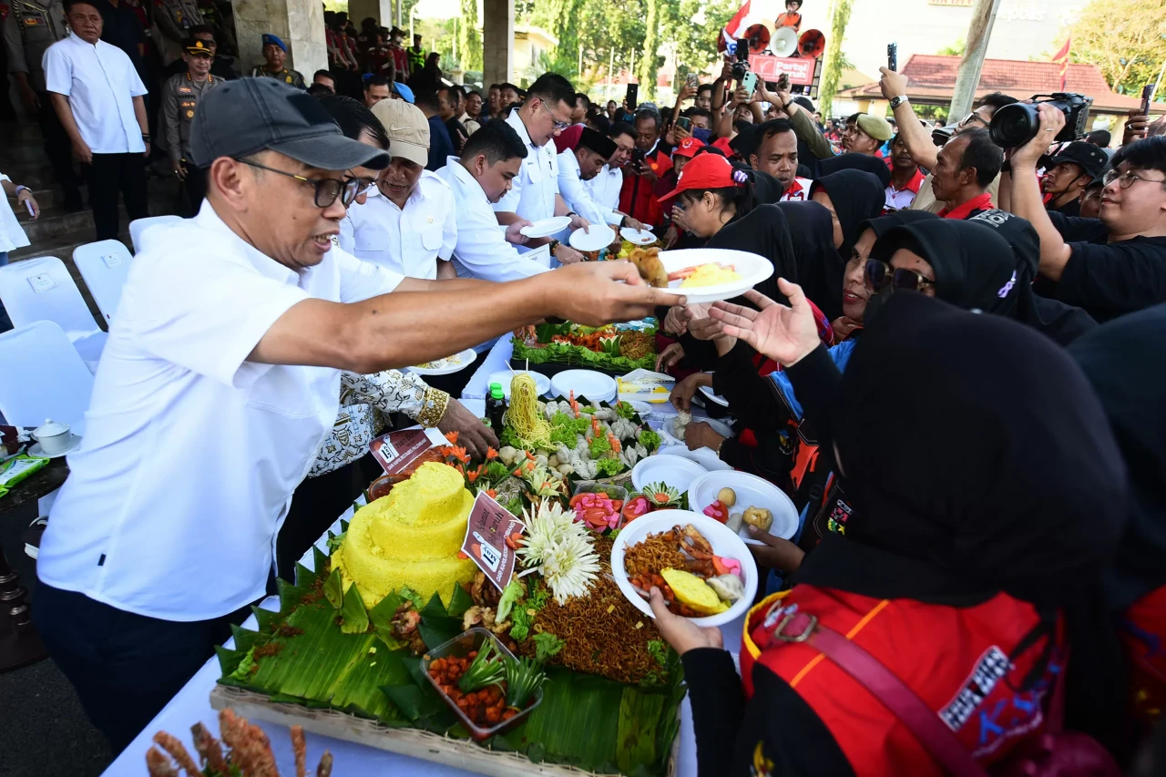 Potret Aksi Hari Buruh...