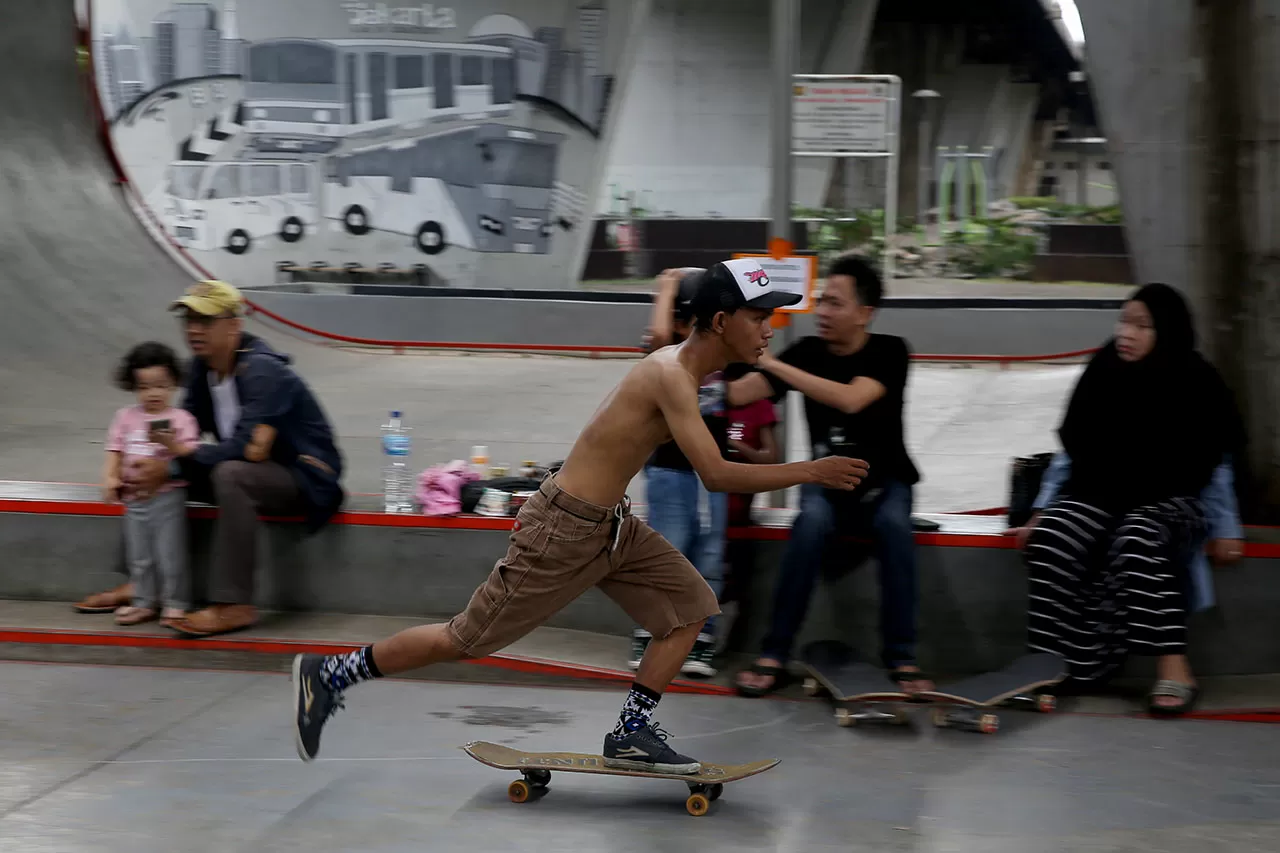 Skatepark Slipi Hidupkan...