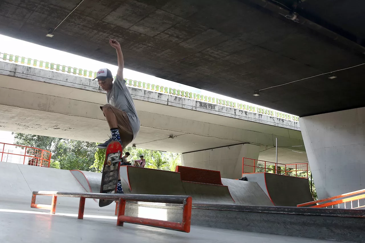 Skatepark Slipi Hidupkan...