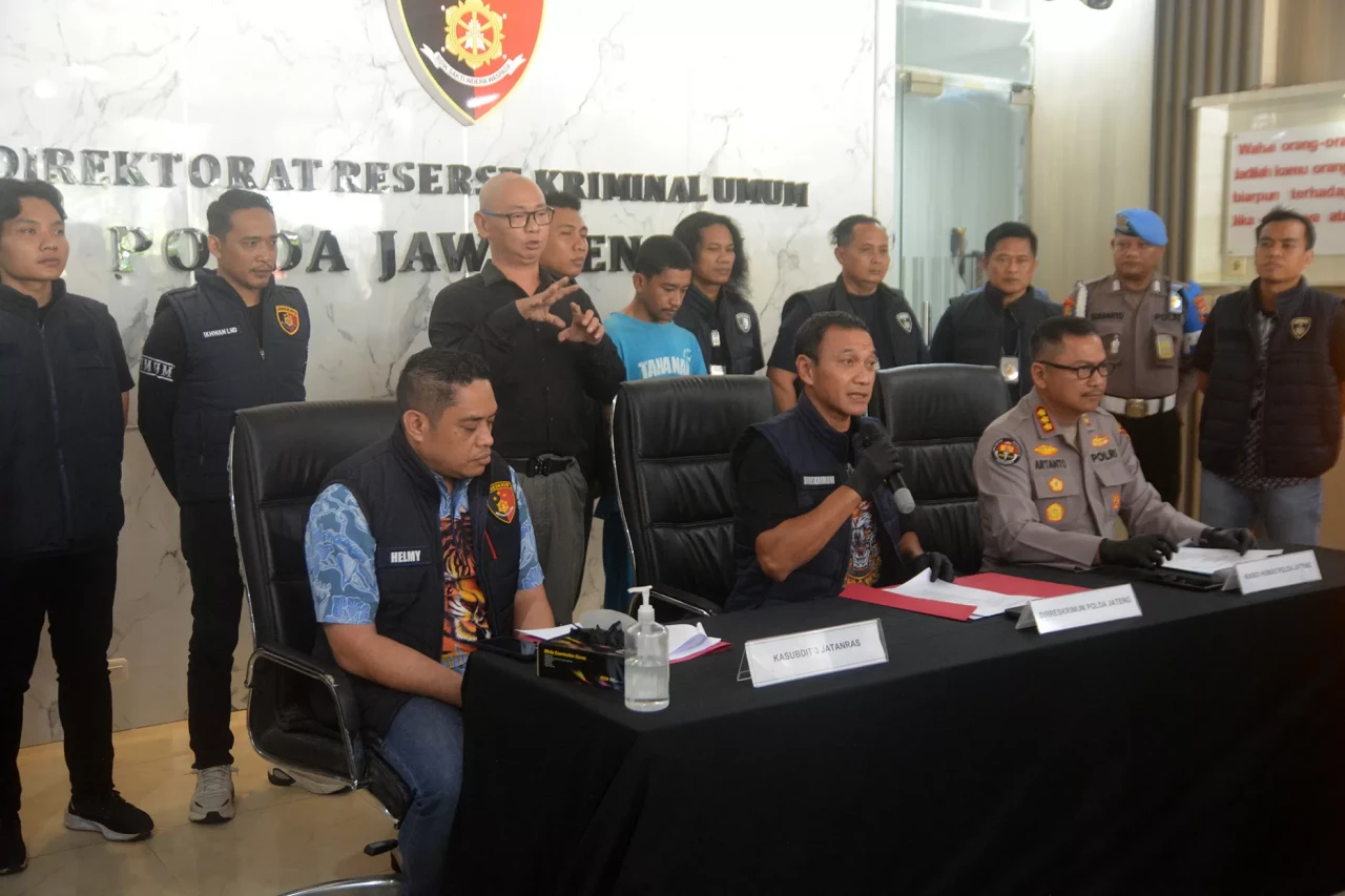 Polda Jateng Bekuk Residivis...
