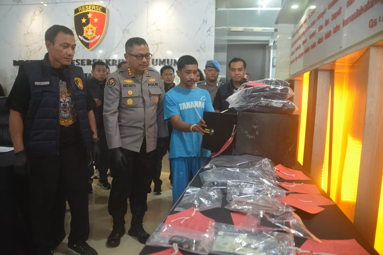Polda Jateng Bekuk Residivis...
