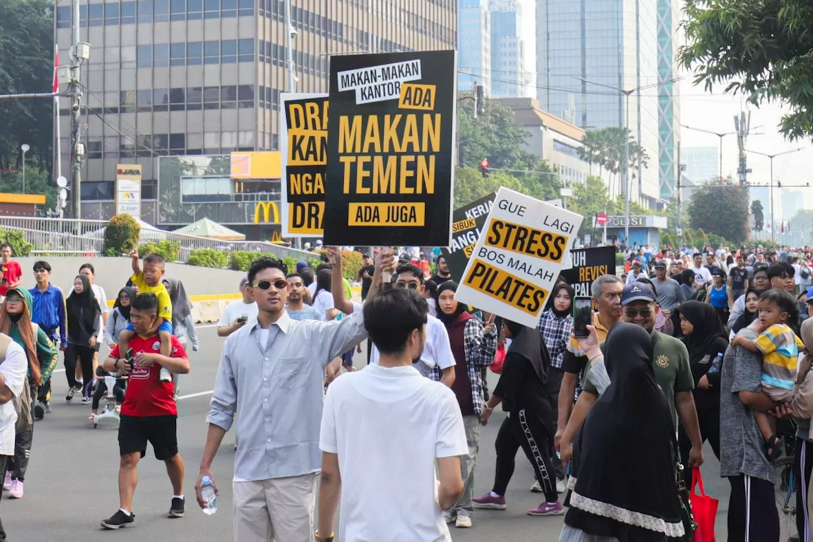 Warga Padati Car Free...