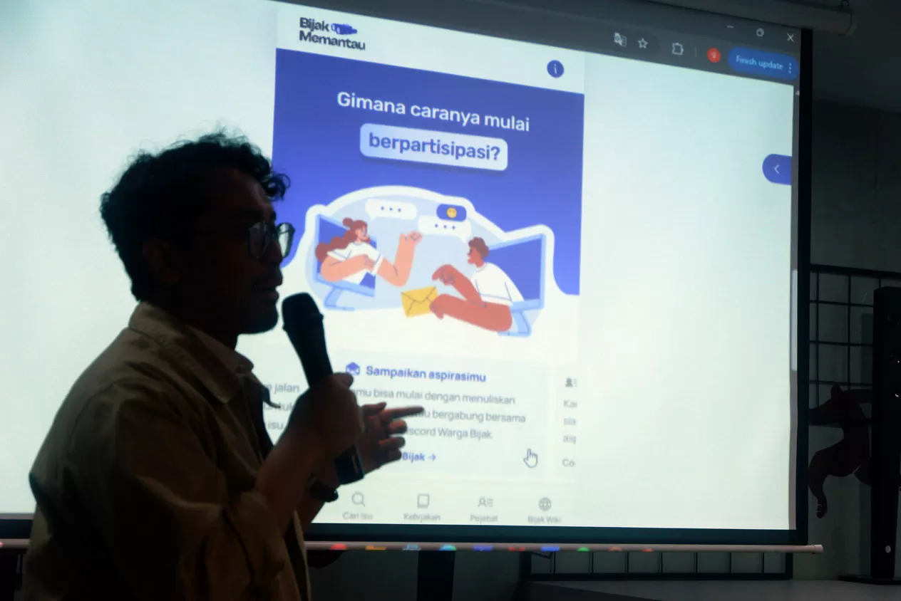BijakMemantau.id, Ruang...