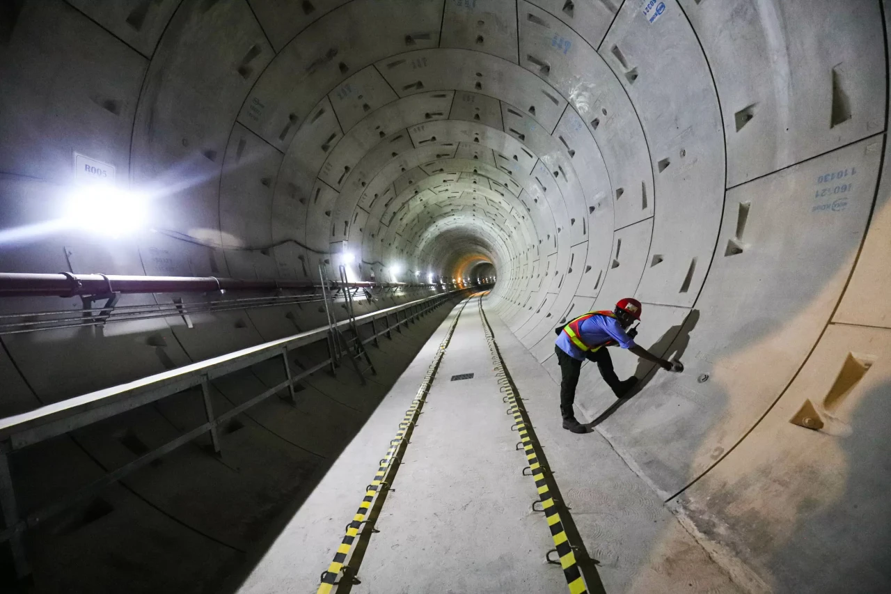 Stasiun MRT Monas Dipastikan...