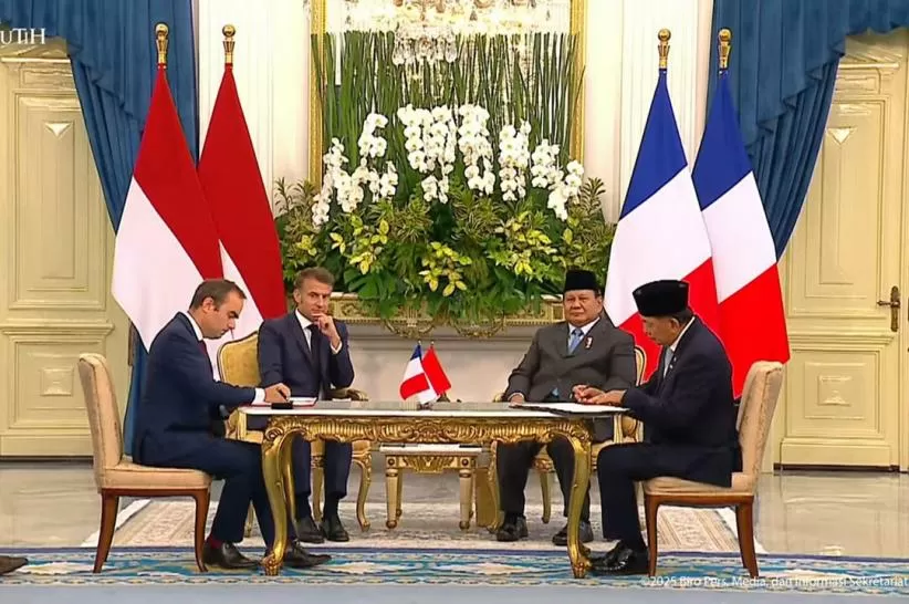 Indonesia- Prancis Teken...