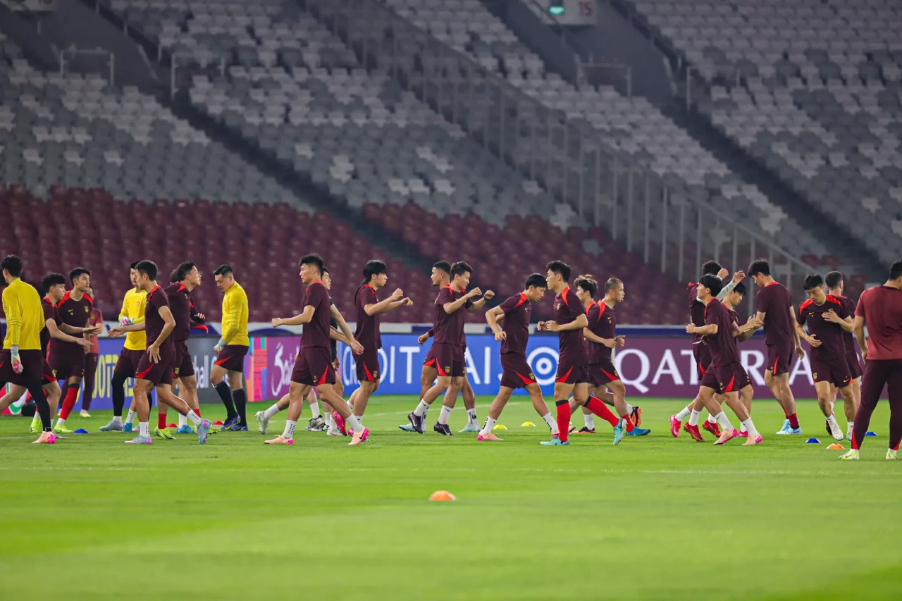 Melihat Latihan Timnas...