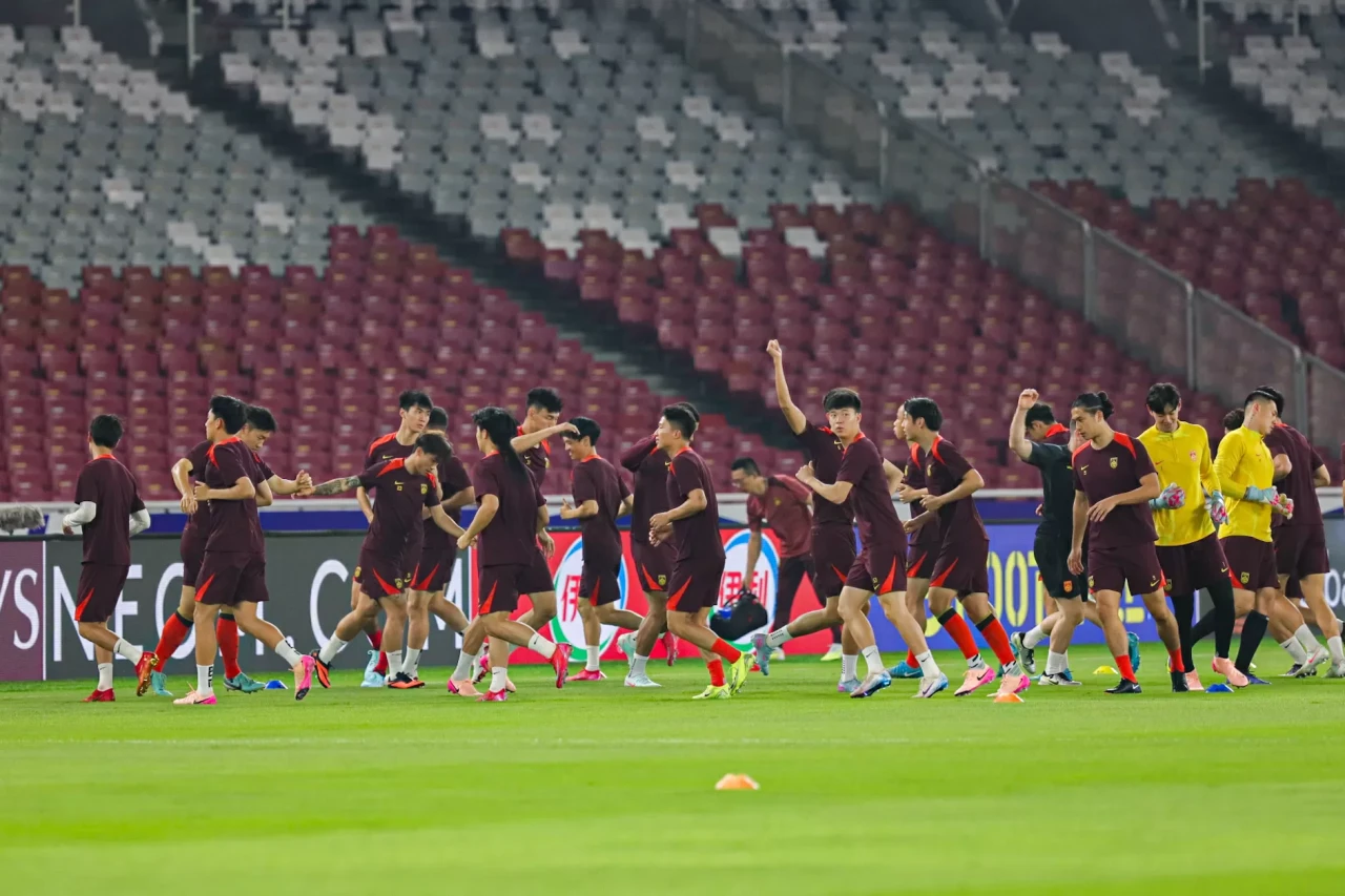 Melihat Latihan Timnas...