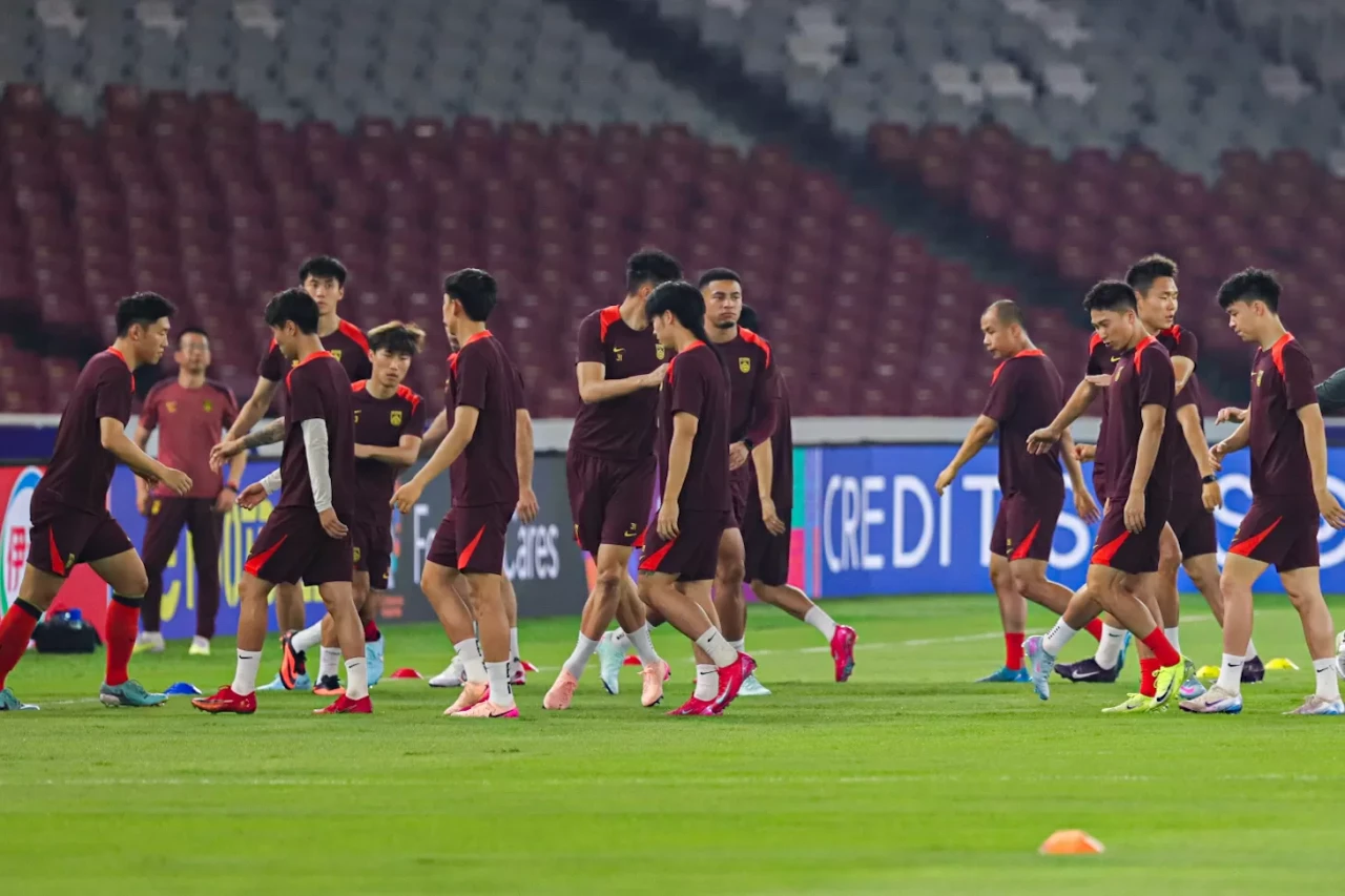 Melihat Latihan Timnas...