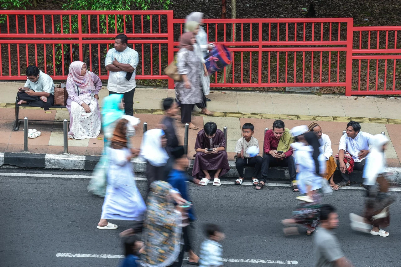 Potret Shalat Idul Adha...