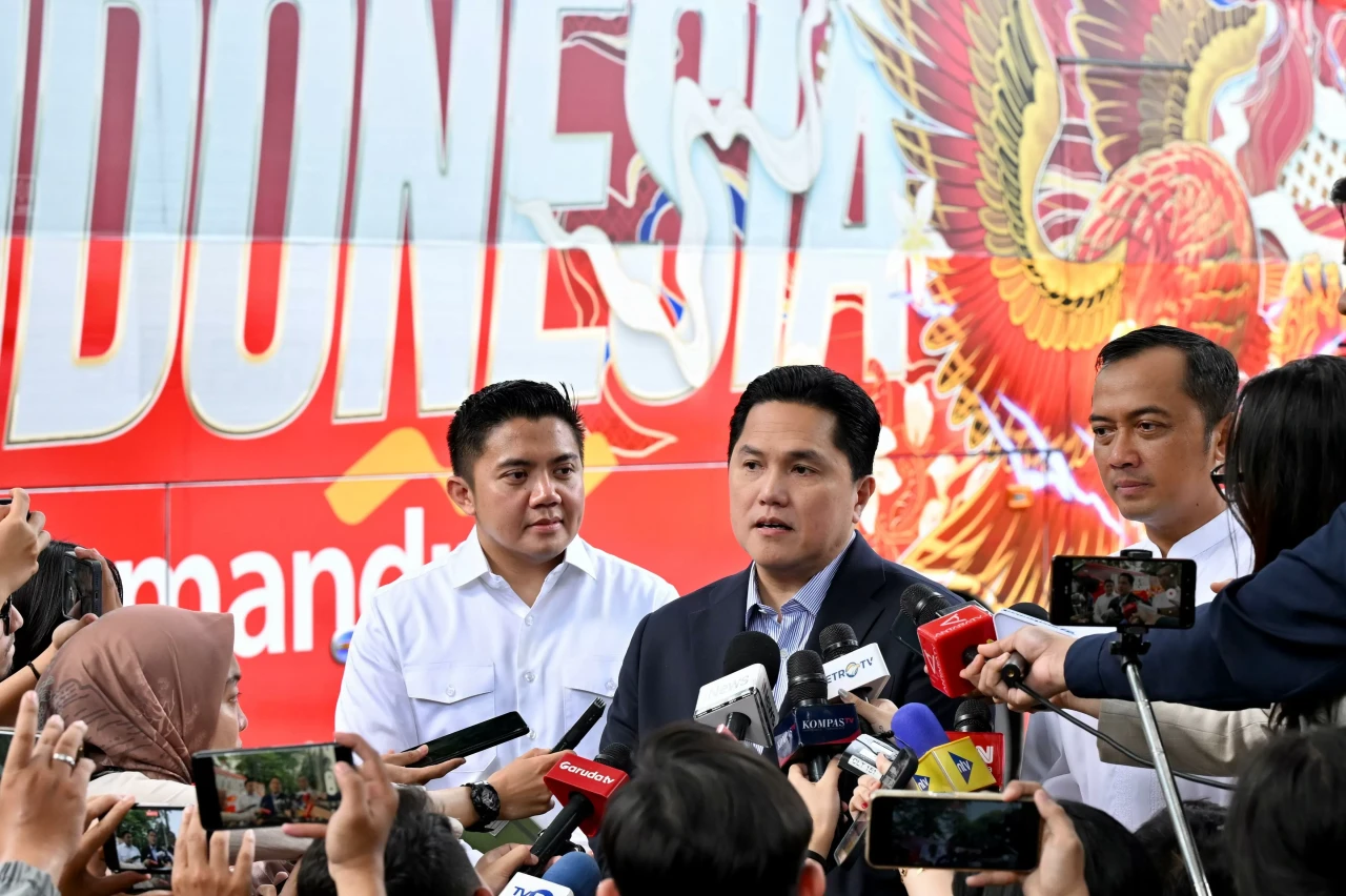 Presiden Prabowo Sambut...
