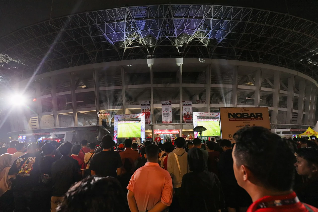 Suasana Nonton Bareng...