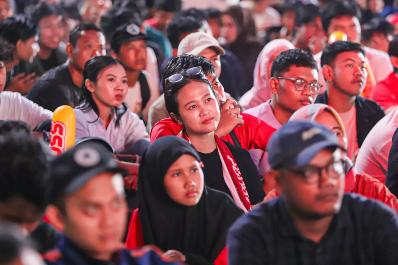 Suasana Nonton Bareng...
