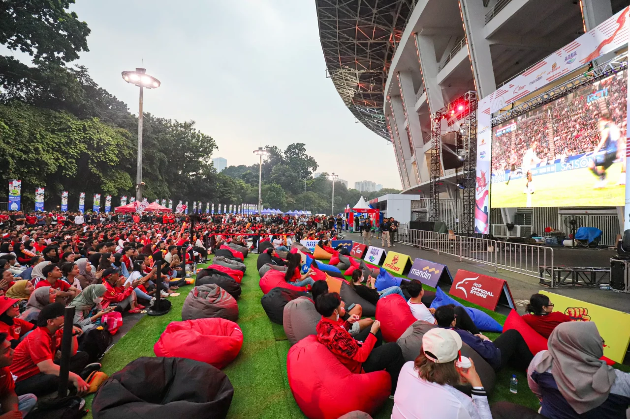 Suasana Nonton Bareng...
