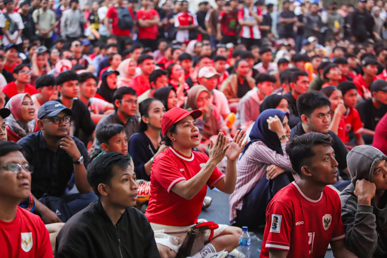 Suasana Nonton Bareng...