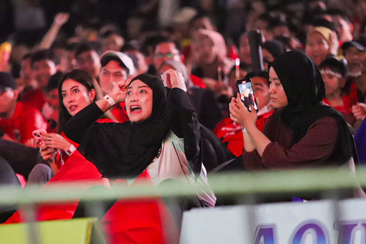 Suasana Nonton Bareng...