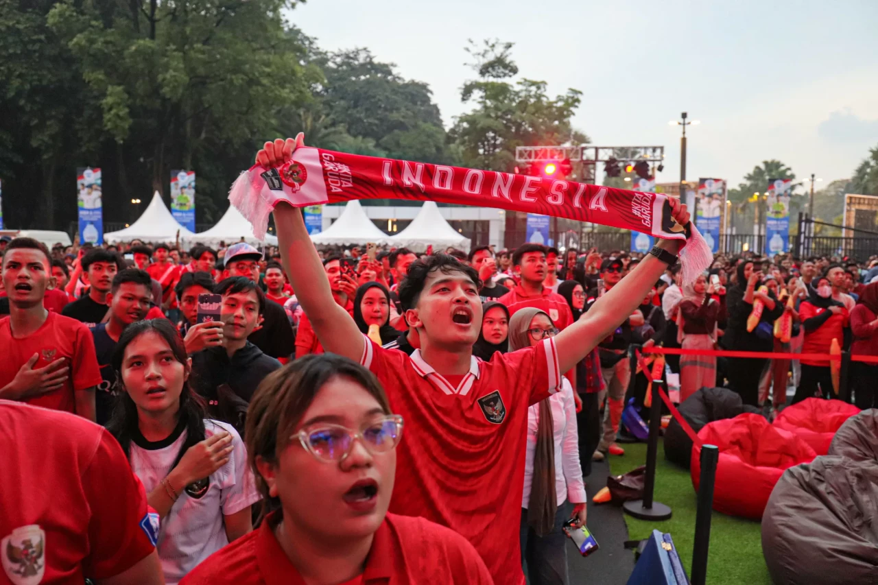 Suasana Nonton Bareng...