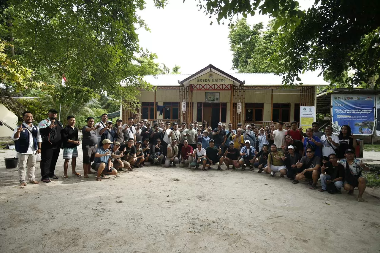 Dari Pulau Sangalaki,...
