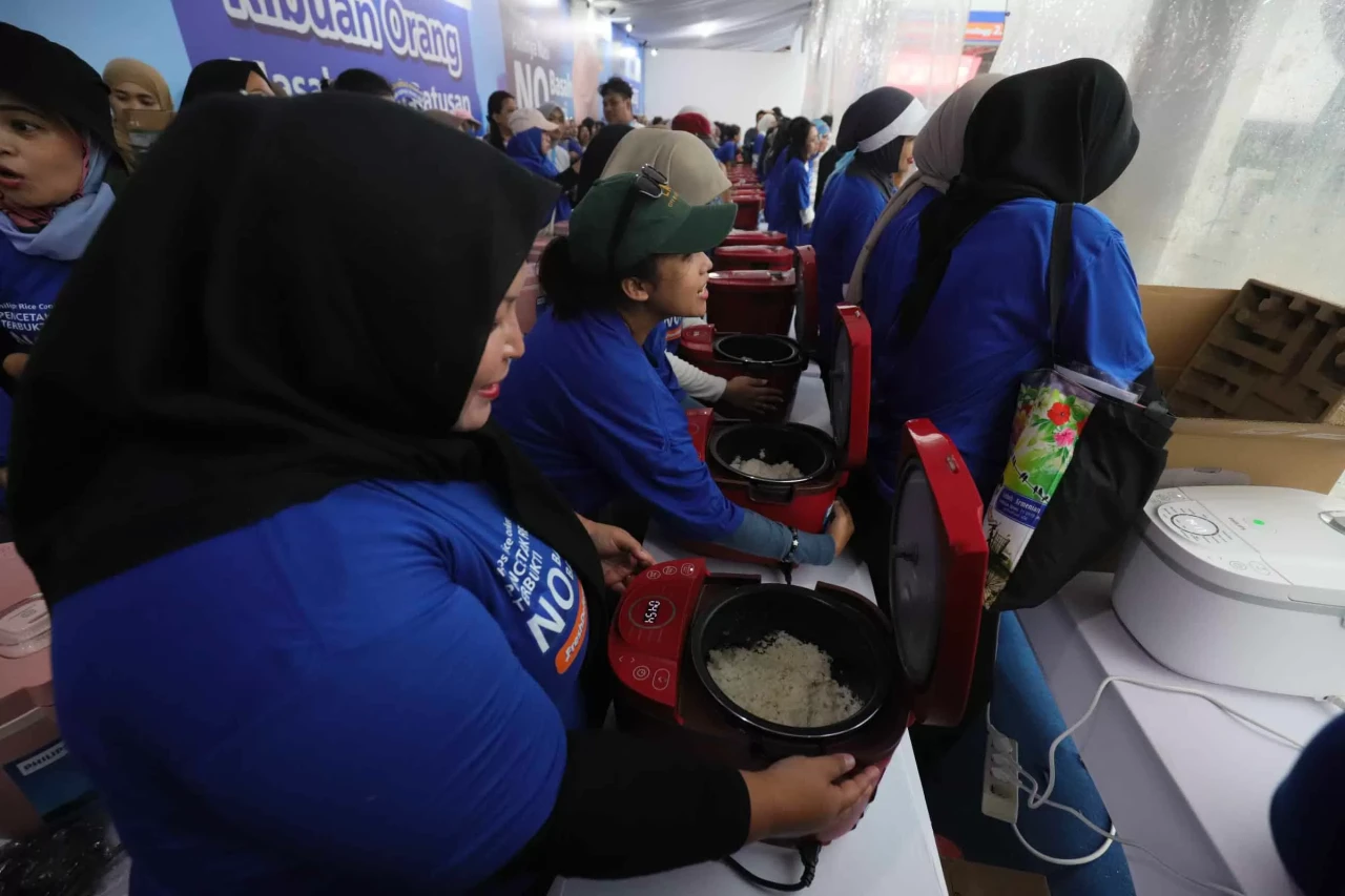 Rekor Muri Masak Nasi...