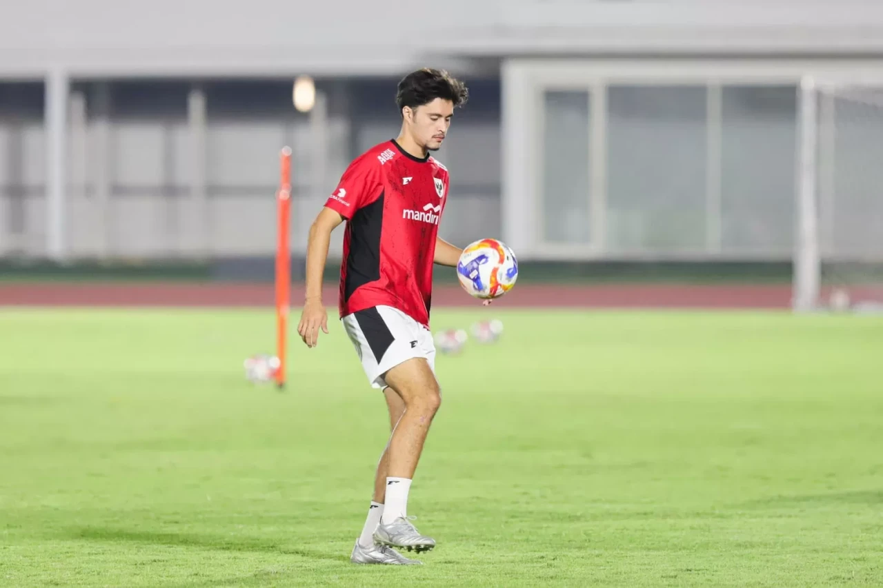 Mengintip Latihan Timnas...