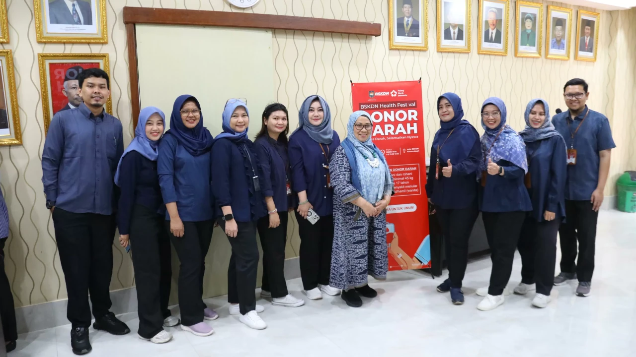 Gelar Donor Darah Bersama...