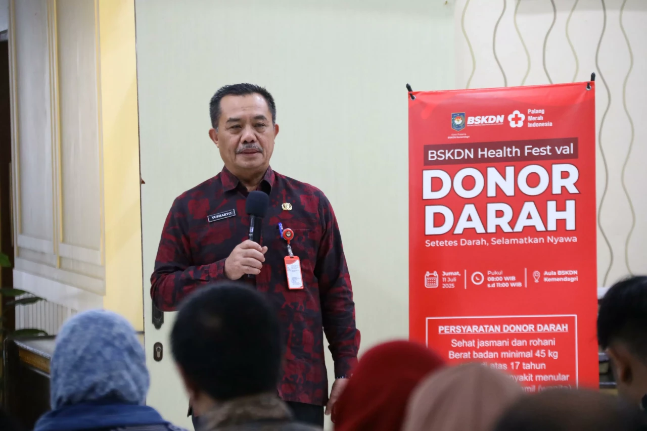 Gelar Donor Darah Bersama...