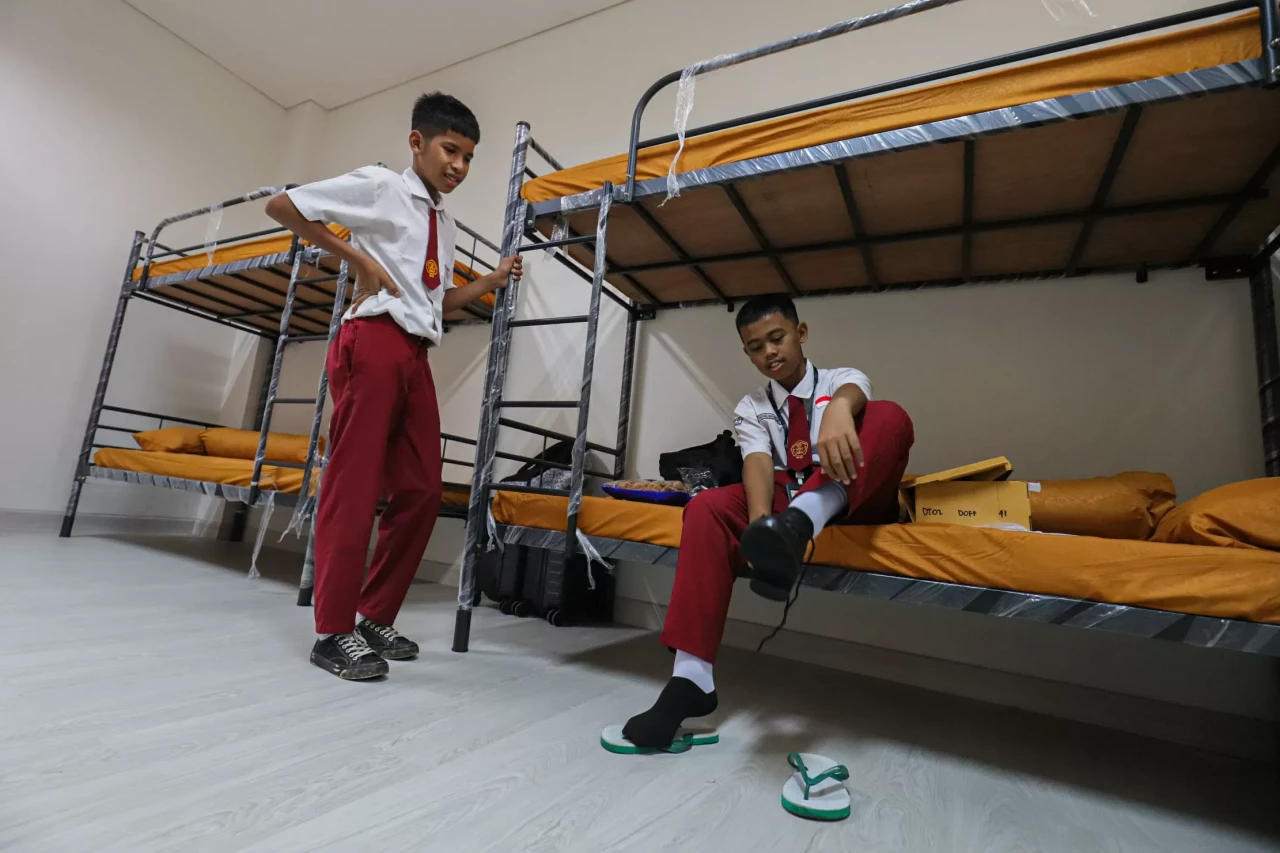 Suasana Hari Pertama...