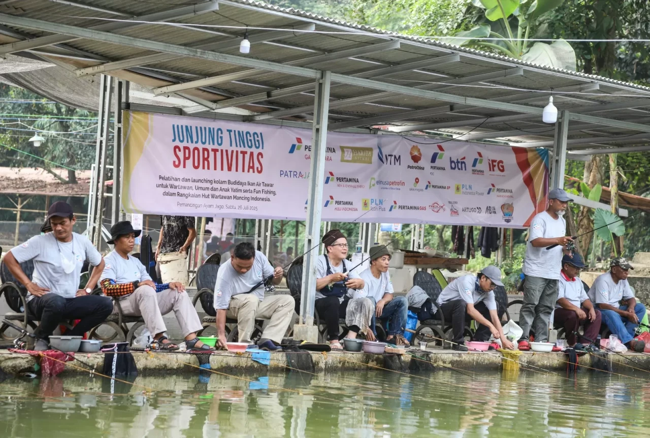 HUT Wartawan Mancing...