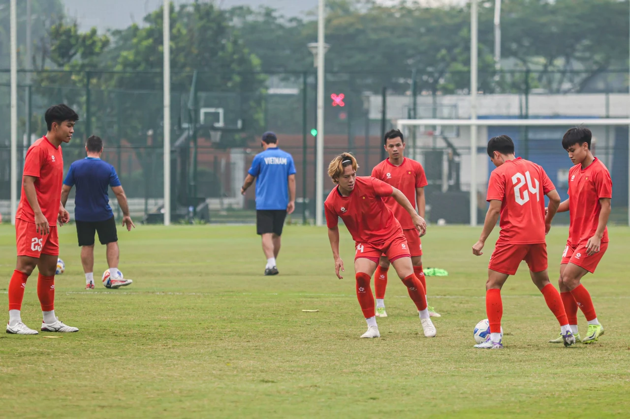 Vietnam U-23 Jalani...