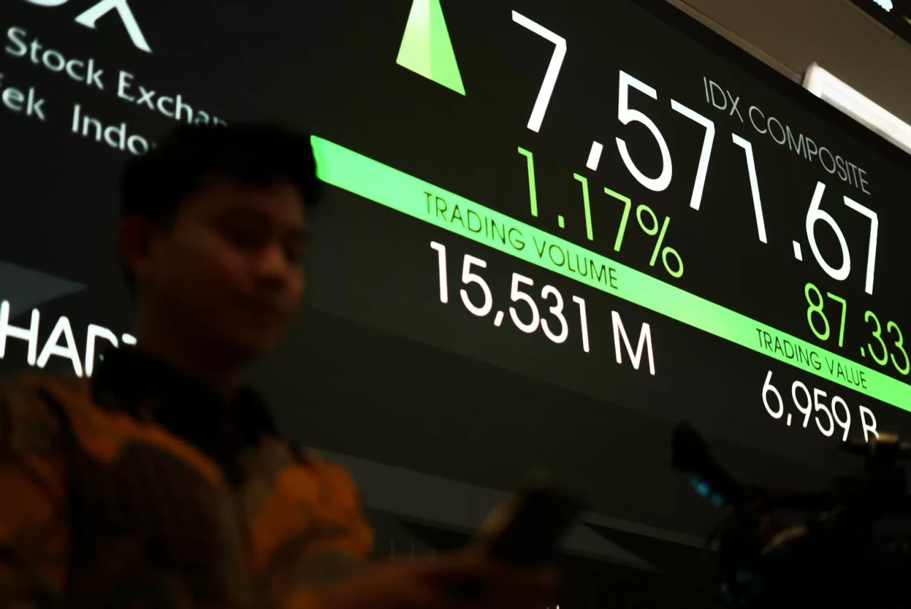 IHSG Ditutup Menguat...