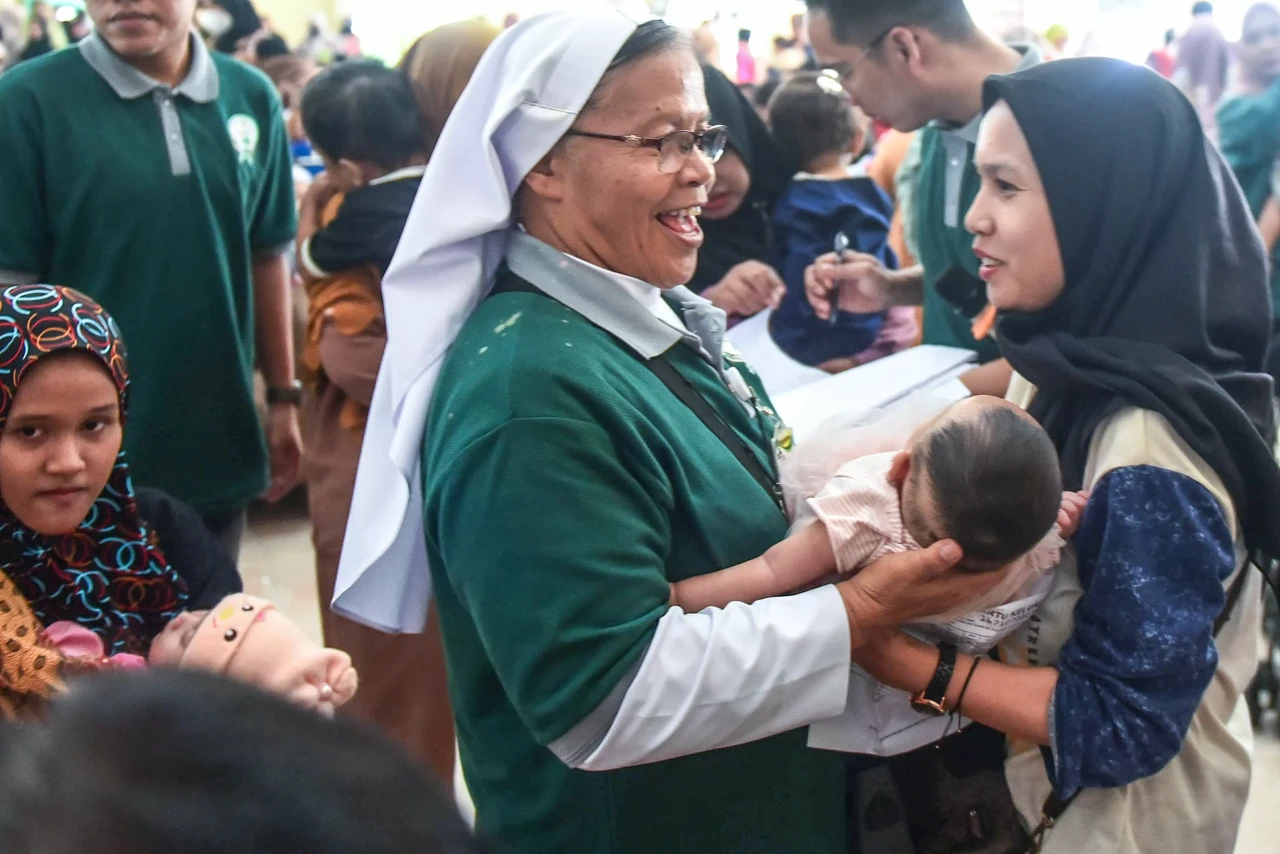 Potret Pemeriksaan Anak...