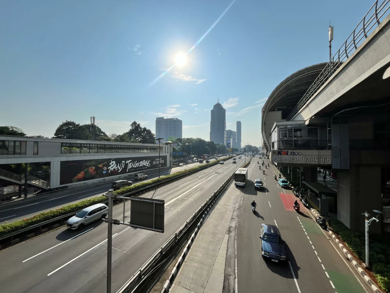 Suasana Jalanan Jakarta...