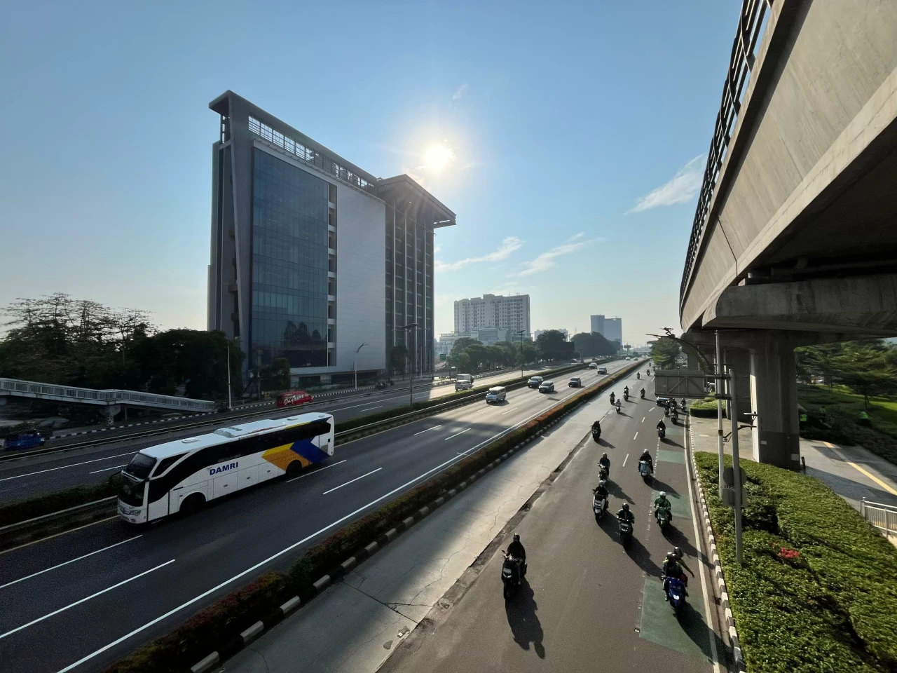 Suasana Jalanan Jakarta...