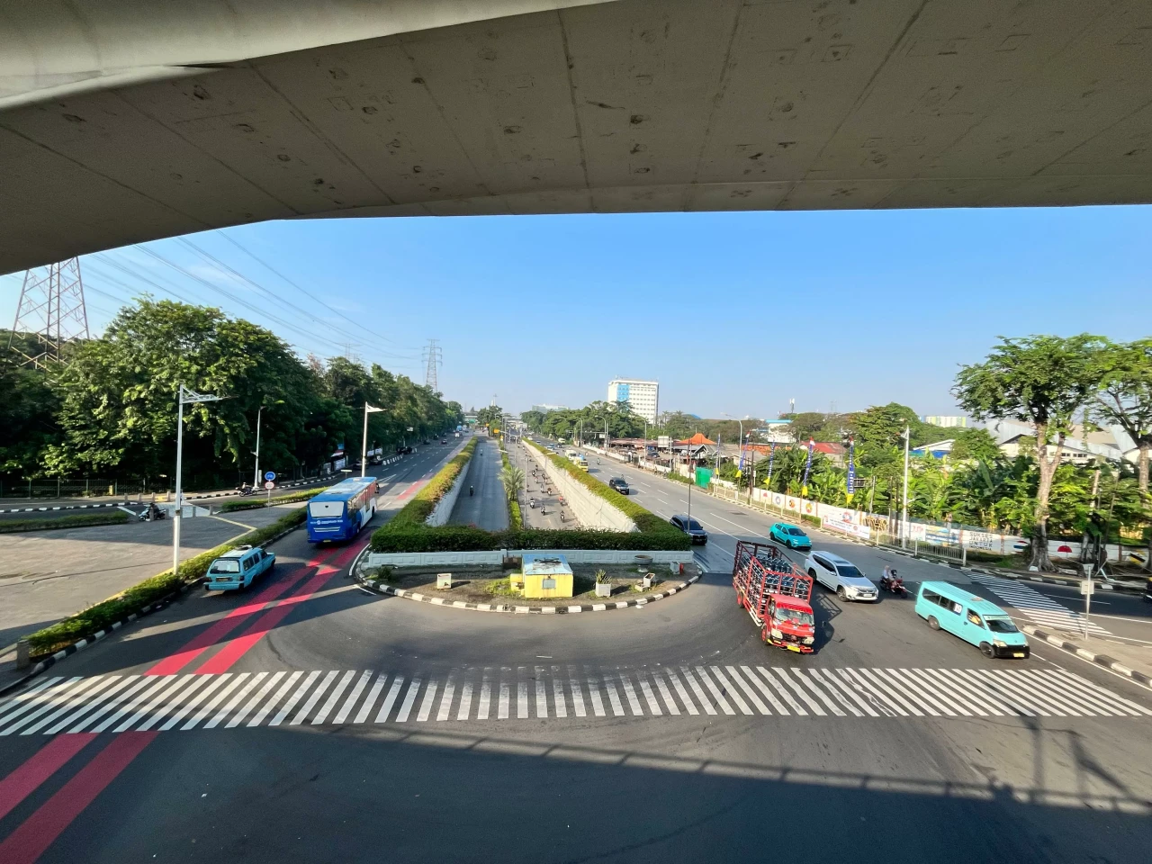 Suasana Jalanan Jakarta...