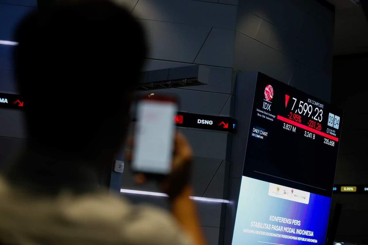 IHSG Dibuka Melemah...