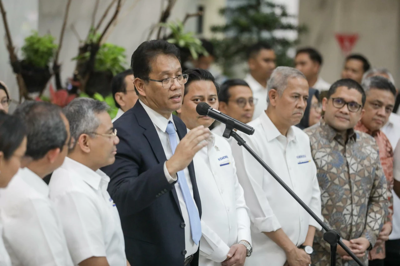 Purbaya Datangi Kemenkeu...